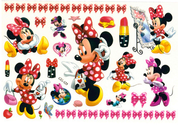 Tatuaże dla Dzieci Myszka Minnie  (1 szt)