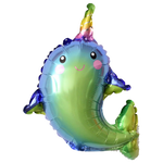 Balon Foliowy Delfinek-Jednorożec