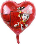 Balon foliowy Psi Patrol Marshall  18" (45cm.)