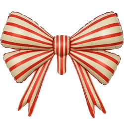 Balon Foliowy Kokarda – Elegancka Dekoracja na Każdą Okazję 77 cm x 63 cm.