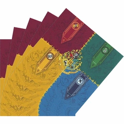 Paper napkins Harry Potter theme of Hogwarts houses 20 pcs.