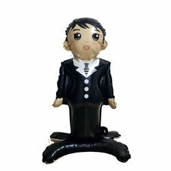 Foil Balloon Standing Bride and Groom (54cm*109cm)