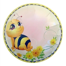 Balon foliowy Pszczółka na łące 18 cali (45 cm) – balon urodzinowy