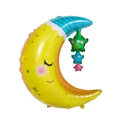 Fóliový balón Měsíc (80 cm*60 cm)