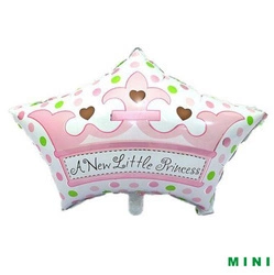 Mini New Little Princess Foil Balloon