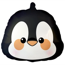 Foil Penguin Balloon - Cute Decoration for Any Occasion
