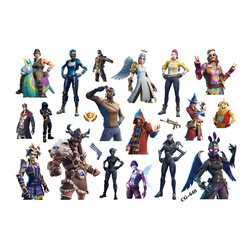Tetování pro děti - oblíbené postavy Fortnite (1 ks)