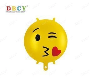 Balon foliowy Emotka 18" (45cm.