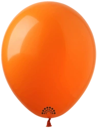 Premium SHOW Rubber Balloons 5 Inch, Orange (024)