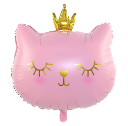 Balon Foliowy Kotek Różowy  (49cm*56cm)