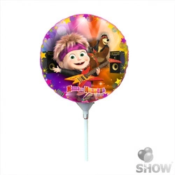 Foil balloon on a stick Masha