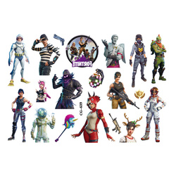 Tetování pro děti - oblíbené postavy Fortnite (1 ks)