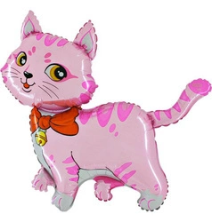 Foil Cat Balloon, Grabo 24-32 inches