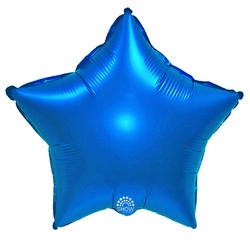 Foil Star Blue 18" (45cm.)