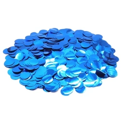 Confetti for balloons Blue circles (50g.)