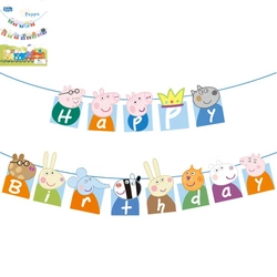 Paper Garland Happy Birthday Peppa (1 pc)
