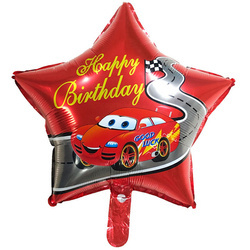 18" fóliový balónek Cars (45 cm).)