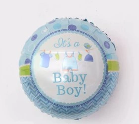 Balon foliowy It's a Baby Boy  18" (45cm.)