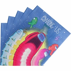 Among Us paper napkins party decoration 20 pcs.