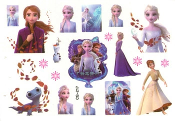 Tattoos for Kids Frozen, Anna Elza (1 pc)