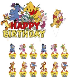 Cake toppers with Winnie the Pooh - Birthday Magic of the Hundred Acre Wood
