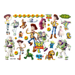 Dětské tetování "Toy Story" - barevné dobrodružství s oblíbenými postavičkami! (1 ks)