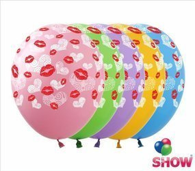 Balloons "Kisses" (10 pcs.)