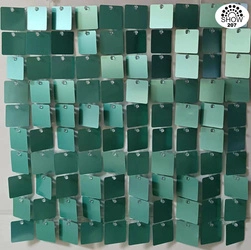 Sequin Panels Matte Green (30cm*30cm)