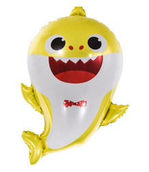 Balon Foliowy Baby Shark Żółty (49cm*67cm)