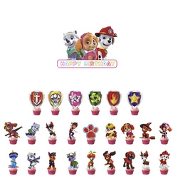 "Psi Patrol" cake toppers - Birthday Rescue Team