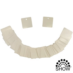 White Sequins 100 pcs for Sequin Panels (30cm*30cm)