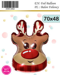Фольгована кулька Jelonek (70см*48см)