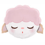 Balon foliowy „Urocza Owieczka” – idealny na dziecięce przyjęcia 50x52 cm