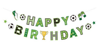 Papírová girlanda Happy Birthday Ball, Champion (1 ks)