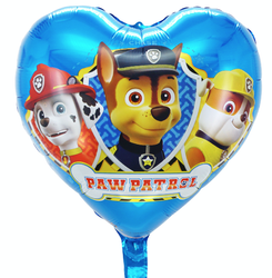 Psi Patrol Marshall, Chase, Rubble 18" (45cm) fóliový balónek.)
