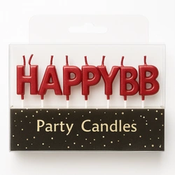 Świeczki urodzinowe „HAPPY BIRTHDAY” – magia świętowania