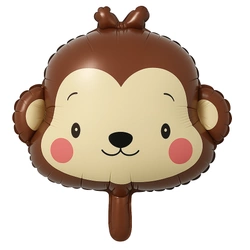 Balon foliowy w kształcie małpka 57"49 cm.