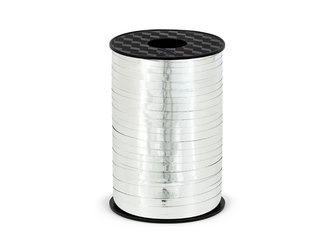 Wstążka do balonów Srebrna Metalizowana (5mm*225m)