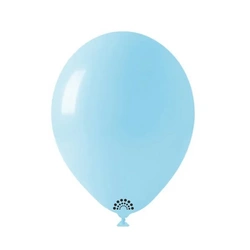 Show™ Classic Line 12" Rubber Balloons, Macaron Blue