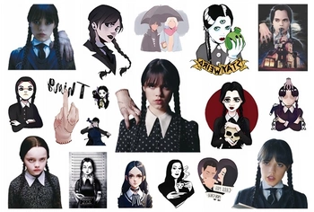 Tattoos for Kids Wednesday (1 pc)