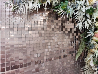 Sequin Panels Brown Matte (30cm*30cm)