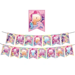 Paper Garland Happy Birthday My Little Pony