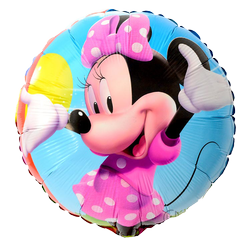 Фольгована кулька Minnie 18" (45 см).)