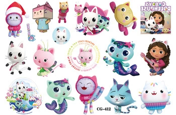 Tattoos for Children Gabi Cat House (1 pc)