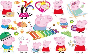 Tattoos for Kids Peppa (1 pc)