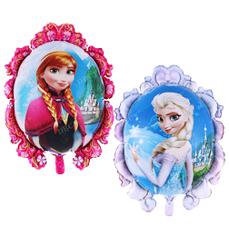 Frozen Anna Elza Fóliový balónek (63cm*82cm)