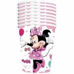 Papírové kelímky Minnie Mouse - sada 10 kusů