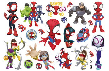 Tatuaże dla Dzieci Spidey  (1 szt)