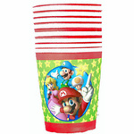 Kubeczki papierowe Super Mario – 10 sztuk