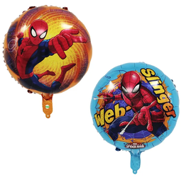 Oboustranný fóliový balónek Spider Man 18" (45 cm).)